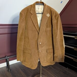 KENTFIELD vintage Corduroy Made In Japan Elbow Patch Suede Jacket